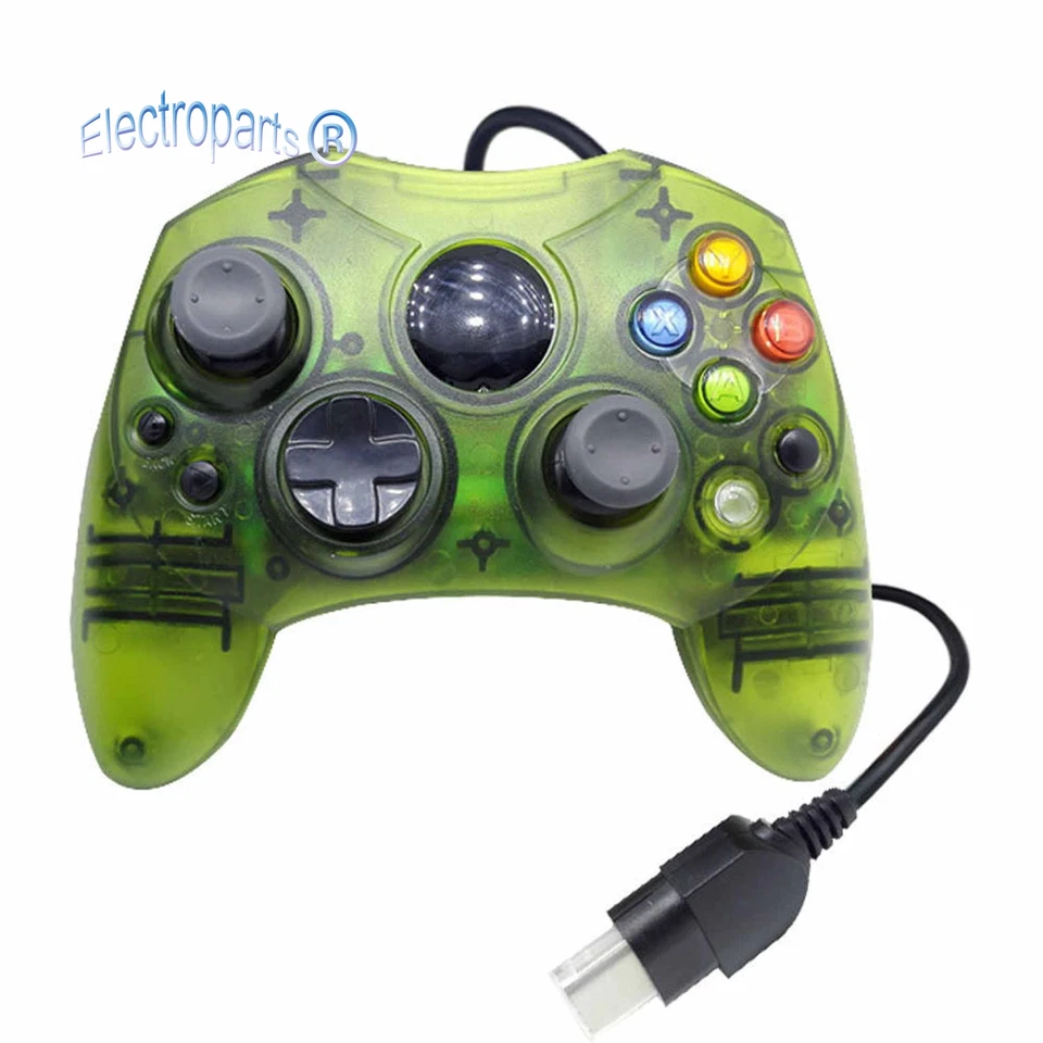 NEW XBOX S-TYPE Controller For Microsoft XBOX Original Wired black colorful - Image 2 of 4