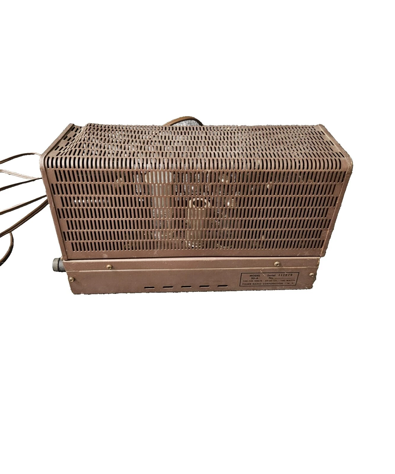 Fisher Vintage amplificadores de potencia de audio y video