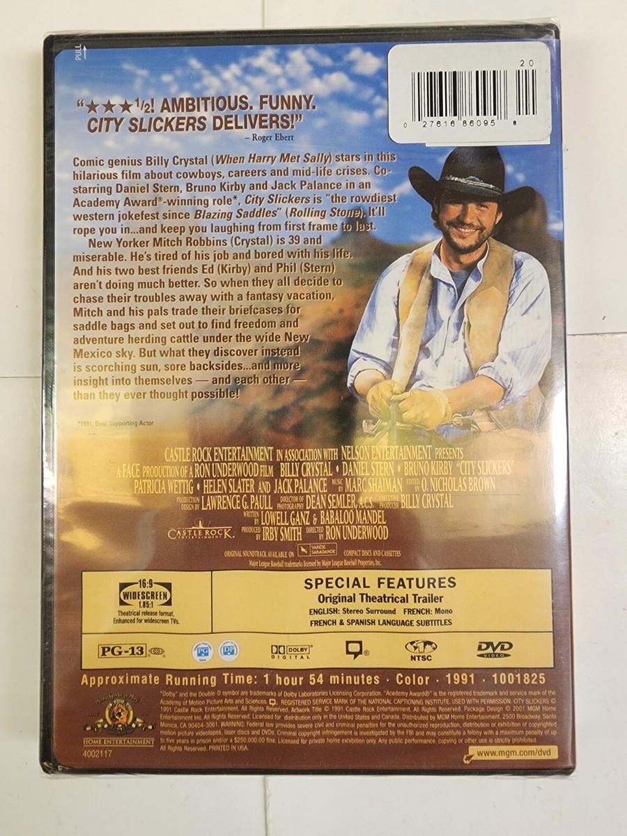 City Slickers (DVD, 2001, Holiday O-Ring Packaging) for sale