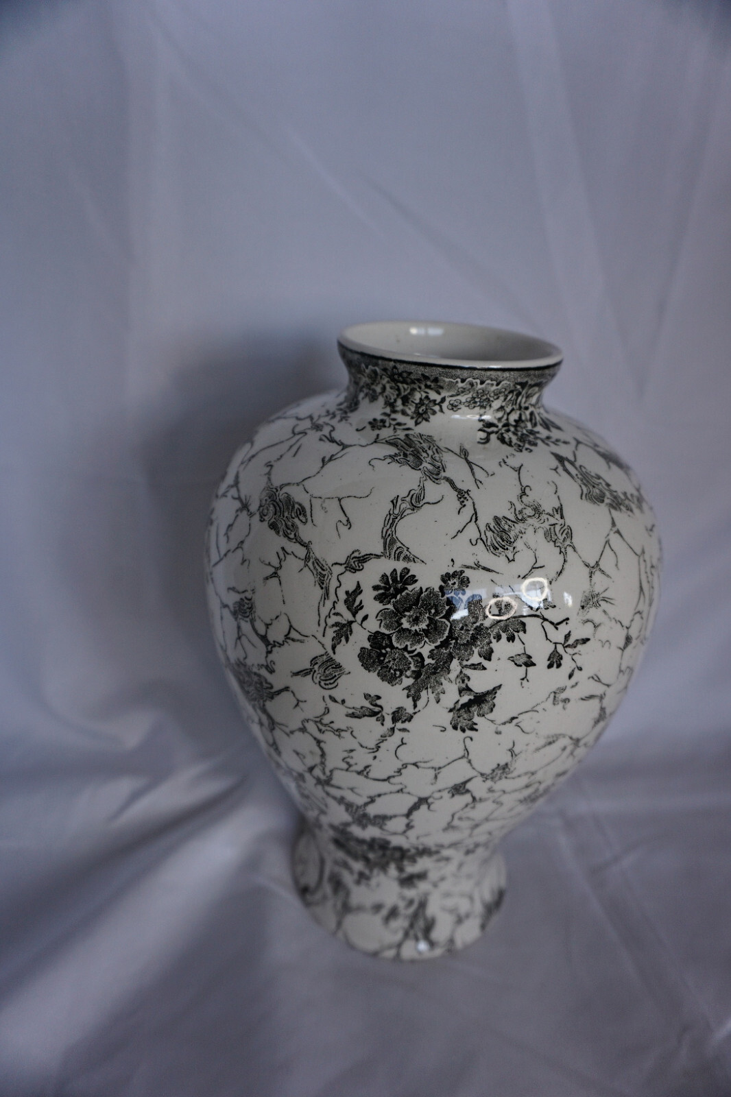 VILLEROY&BOCH PorzellanVase "AltMettlacher Kupferstiche" H ca. 24 cm