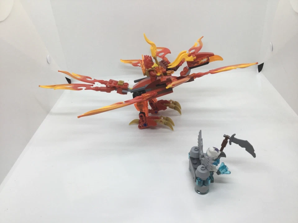 Lego Legends of Chima 70221 Flinx's Ultimate Phoenix y 2 minifiguras - COMPLETO Foto 4 de 4