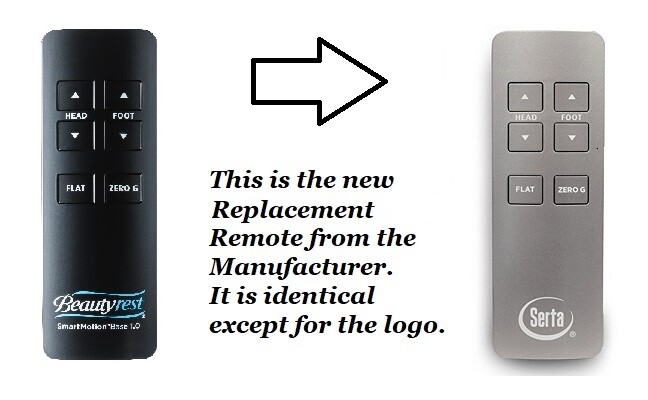 New Replacement Remote Control Compatible With Serta Smart