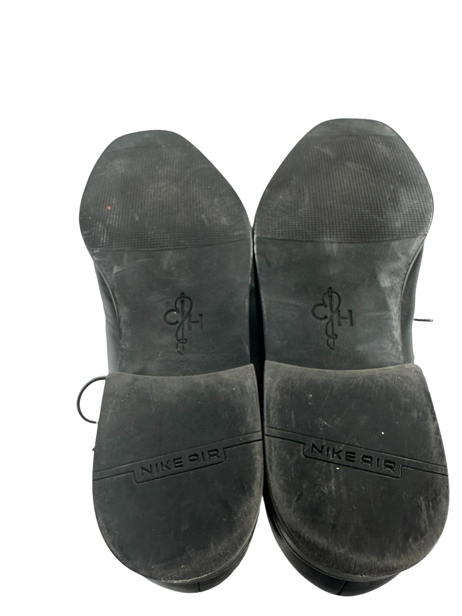 Cole Haan Mens Size 12 M Black Leather Apron Toe Lace Up  display picture 2