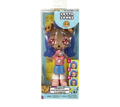  Lotta Looks S'MORES PUP Chiot Biscuit-Sandwich Cookie Swirl Mood Pack by Mattel