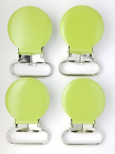NOVELTY ROUND PACIFIER CLIPS WITH PLASTIC, 10 PACIFIER CLIPS, FREE SHIPPING USA - Picture 5 of 9