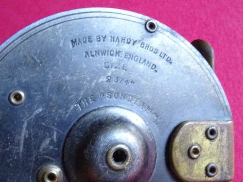 A GOOD VINTAGE 2 3/4" HARDY SUNBEAM DUPLICATED MK.2 TROUT FLY REEL - Picture 3 of 9