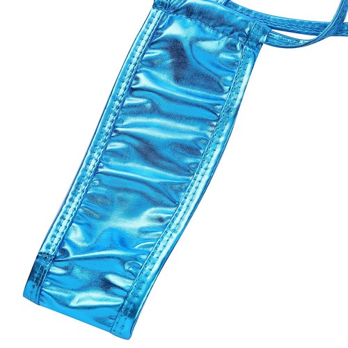 Costume da bagno sexy donna monokini one piece imbracatura shot bikini micro perizoma a V - Foto 39 di 114