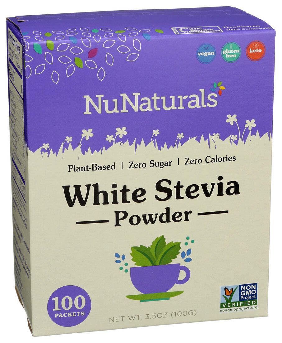 Nunaturals Nustevia Белая стевия в порошке по 1 штуке за 100 килограмм 4190₽