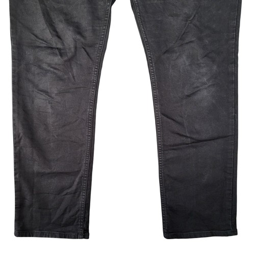 Banana Republic Pants Mens 35x30 (38x30) Traveler Slim Fit Black Stretch Preppy - Picture 3 of 14