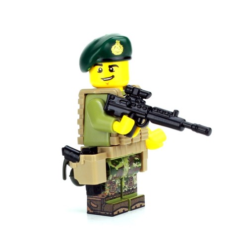 Battle Brick Custom British Royal Marine Commando made with real LEGO® Minifig - Picture 6 of 6