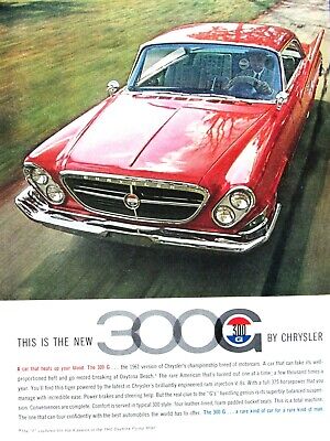 1964 Chrysler Salon Pier 42 Vintage Original Print Ad 8.5 x 11/"