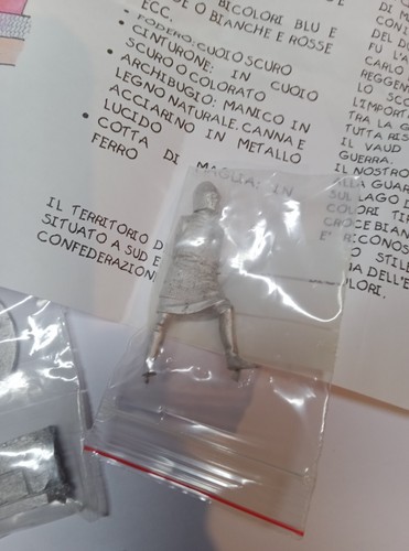 Lotto Qt2 Figurini In Piombo 54mm - Foto 6 di 7