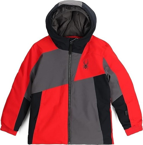 Traje de nieve Spyder para niños conjunto de esquí chaqueta emboscada y pantalón babero expedición, talla 4 nuevo con etiquetas - Imagen 2 de 8