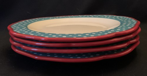 Pioneer Woman “Traveling Vines” (4) Dinner Plates 10.5” & (1) 8” Salad Plate - Picture 7 of 12