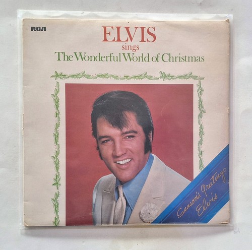 "Elvis Sings The Wonderful World of Christmas" LSP-4579, UK Import W/EXTRAS - Picture 15 of 16