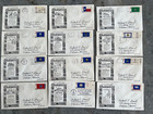 set 50US FDC FIRST DAY COVERS  STATE FLAGS 1976  postal used from state capitals — photo 3