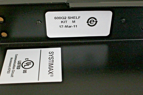 COMMSCOPE SYSTIMAX 760033936 600G2-1U-UP-SD G2 1U Sliding Faceplate Panel - Picture 5 of 12
