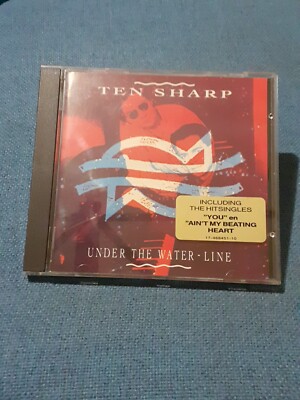 TEN SHARP - UNDER THE WATER LINE. CD 