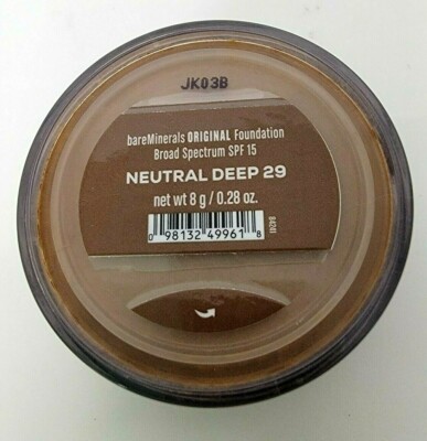 bareMinerals ORIGINAL Broad Spectrum SPF 15 Foundation 0.28 oz NEUTRAL DEEP 29