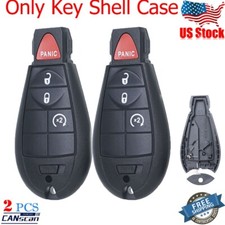 2 For 2013 2014 2015 2016 2017 - 2020 Dodge Ram 1500 Key Fob Shell Cover Case
