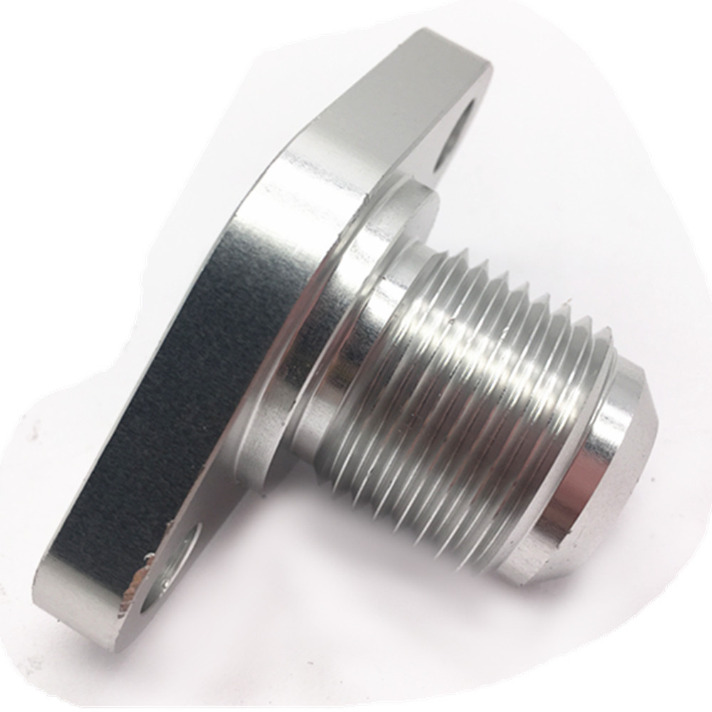 Garrett T3 T4 T3/4 T04 GT40 Billet 12 AN Turbo Oil Drain Return Flange