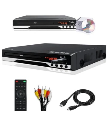 UNIT Lettore DVD DV/X HDMI Display Audio DVD CD MP3 MP4 USB con Telecomando