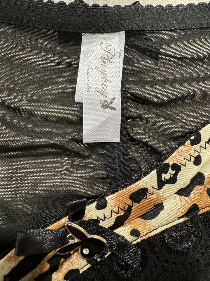 Трусики леопардовые женские/девичьи Playboy Playmate! 💯🔥 Прозрачный!!🥵Charm!!😊😊💕Средний - Изображение 4 из 4