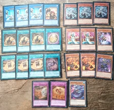 Mitsurugi Deck Core 3x Habakiri + 3x Aramasa  + More Yugioh Mint