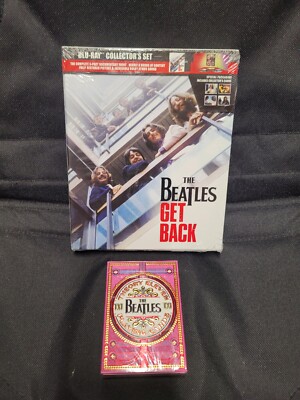 Beatles The Get Back (Blu-ray, 3-Disc Collector's Edition) & Theory 11 Cards