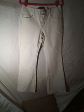 white womens jeans 8 white London Jeans,stretch jeans white size 8 NOS