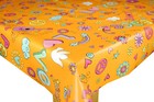 Wipe Clean Tablecloth Cover Oilcloth Vinyl Wipeable 200 cm x 140 cm Rectangle