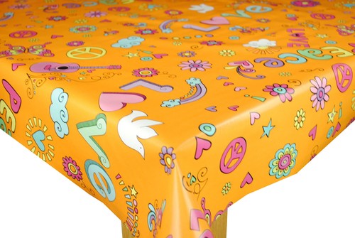 Wipe Clean Tablecloth Cover Oilcloth Vinyl Wipeable 200 cm x 140 cm Rectangle