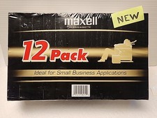 Maxwell Premium Grade T-120 Blank Video Cassette Tapes 12 Pack ,READ DESCRIPTION