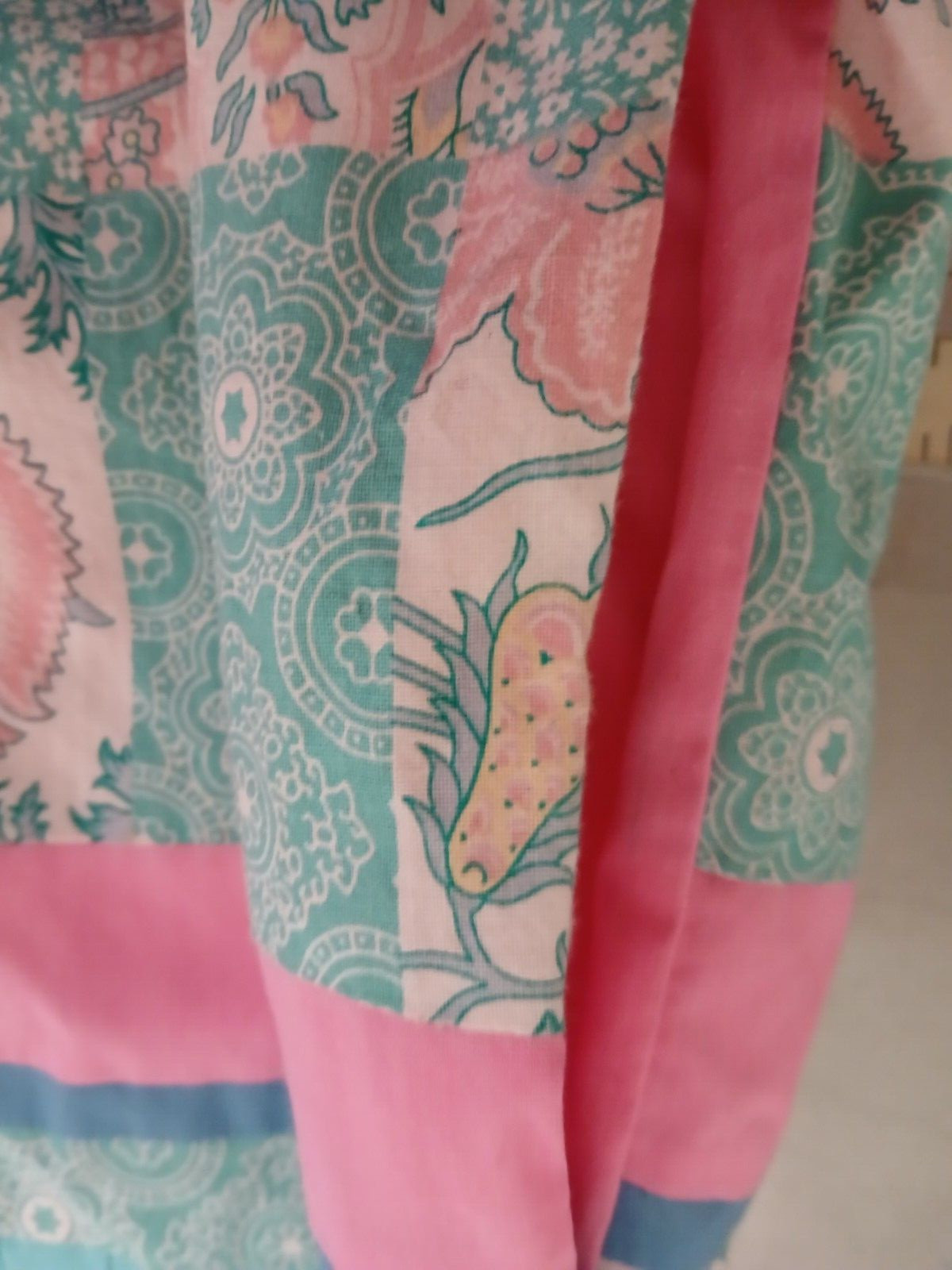 Custom Made Patchwork Women's Zip Up Jacket Lined… - image 7