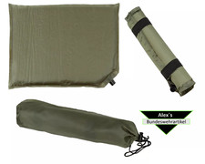 Thermokissen Sitzkissen Kissen Unterlage Outdoor Oliv selbstaufblasend 1/4F