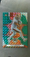 2022 Panini Mosaic Green Prizm #226 Kyle Juszczyk 49'ers