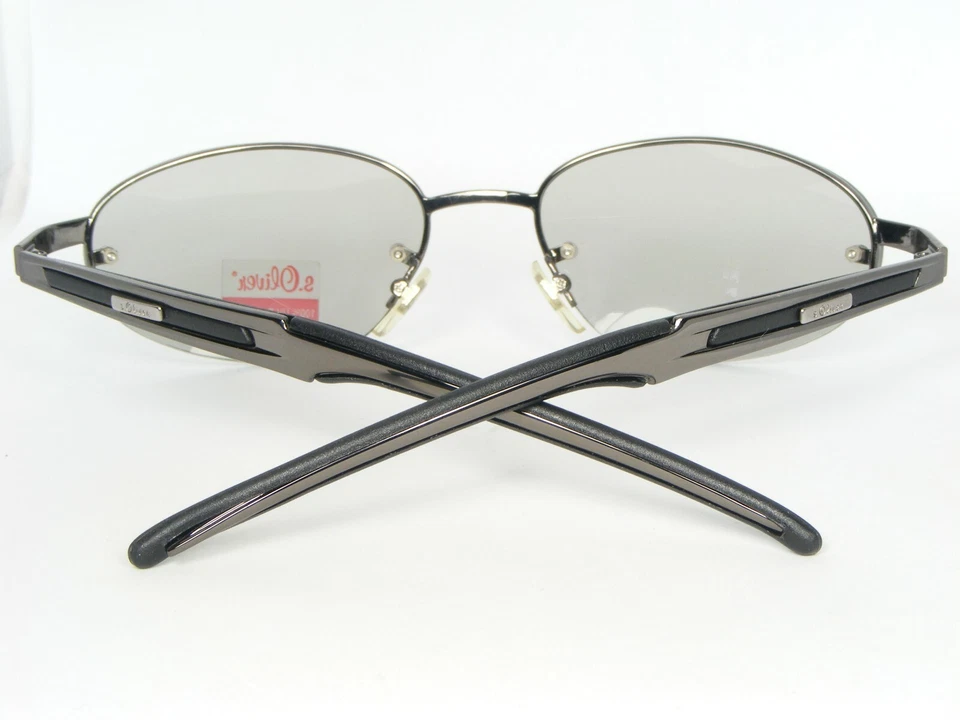 s. Oliver 3937 3 GUNMETAL SUNGLASSES GLASSES W/ LIGHT GREY LENS 58-21-137mm - Image 3 of 4