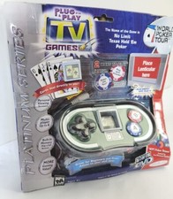 NEW PLUG PLAY World Poker Tour NO LIMIT TEXAS HOLD 'EM JAKKS PACIFIC TV GAME