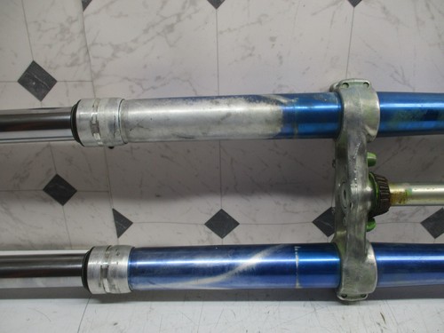 Kawasaki kx250 kx 250 1993 93 Front forks suspension triple tree - Picture 3 of 20