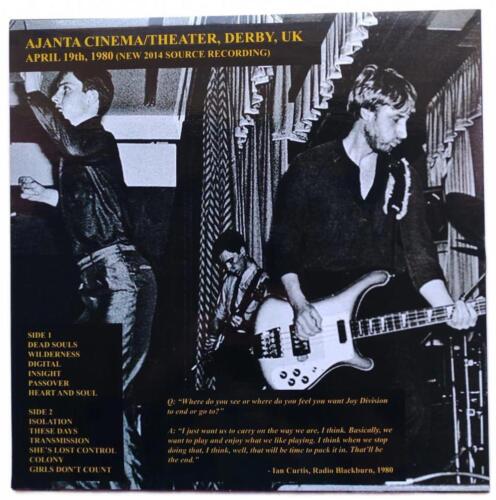 Joy Division, That'll Be The End. Brand New - Picture 2 of 2