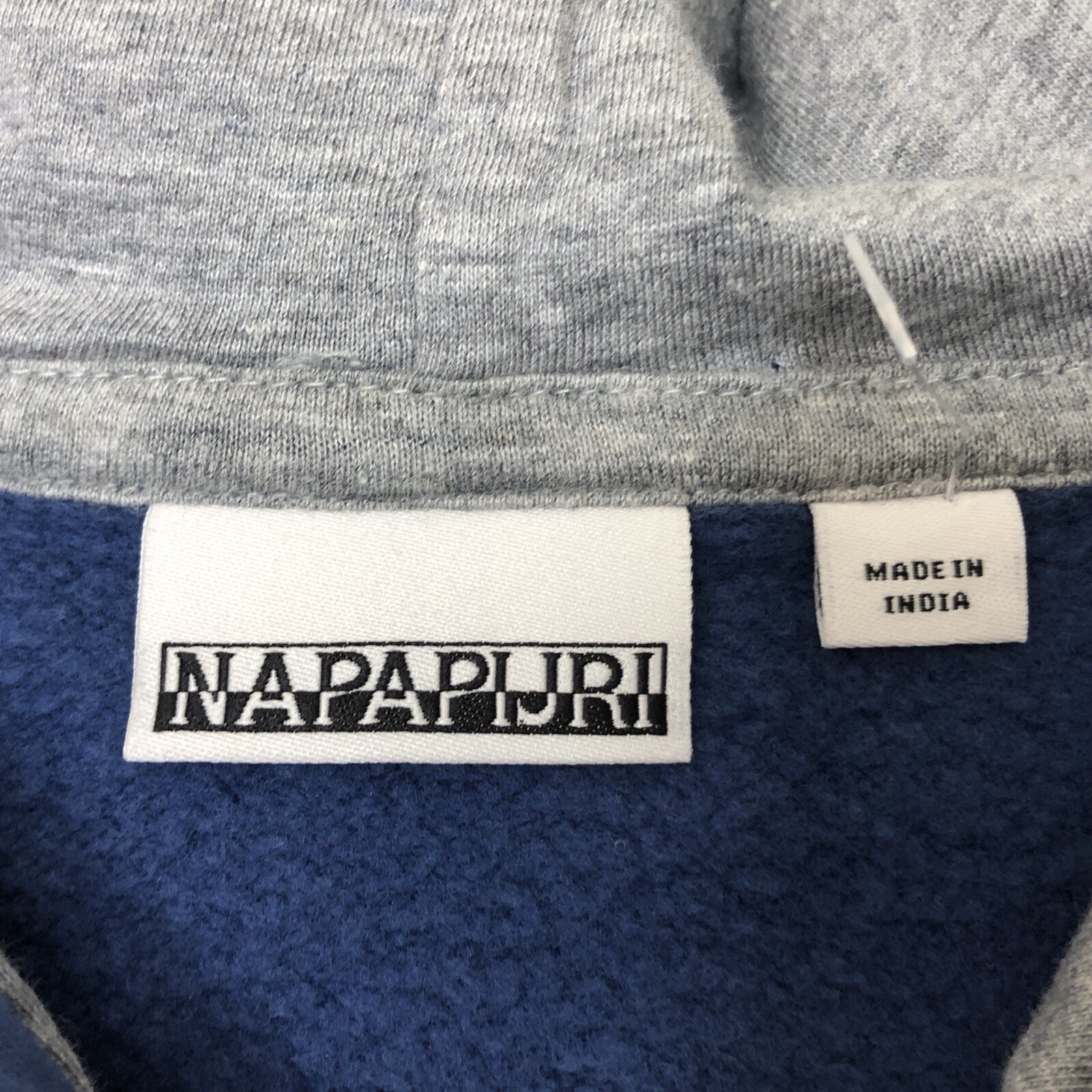 Napapijri Burgee Winter 3 Logo Hoodie Men’s Large