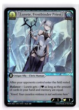 Foil Lunete, Frostbinder Priest 178 Dawn of Ashes A... Grand Archive DOA Alter R
