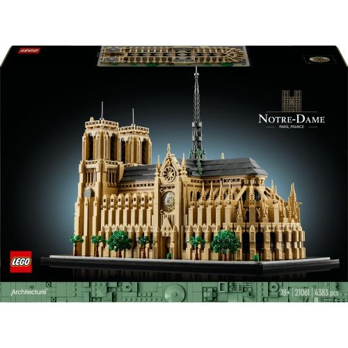 Lego Notre-Dame De Paris 21061 Set per Adulti - Immagine 5