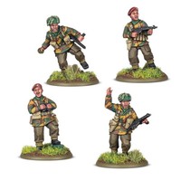 British Airborne Platoon Commanders - Warlord Games 28Mm