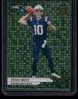 2024 Panini Donruss Elite - Rookies Drake Maye #185 Green Disco (RC) Patriots