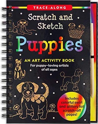 Scratch & Sketch Puppies (Trace Along),Inc. Peter Pauper Press