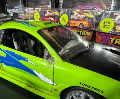 ミニカー GREENLIGHT FAST&FURIOUS ECLIPCE 1/18 Greenlight Fast & Furious Mitsubishi Eclipse 1/18 Model Car Used