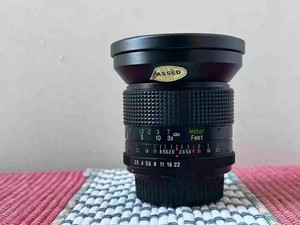 Vivitar 28mm f2.5 Prime Lens For Minolta MD Manual Focus Mount - Full Frame