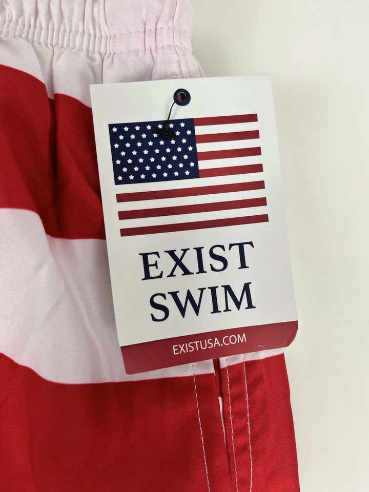 Bañador patriótico Exist Swim para hombre talla M/1458 Foto 2 de 4