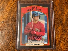 2021 Topps Heritage Minors NICK YORKE Black Parallel AUTO 04/50